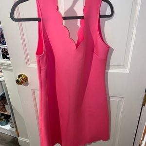 Lilly Pulitzer Pink Scalloped Dress
